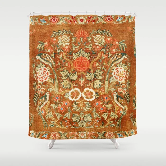 Tabriz Azerbaijan Northwest Persian Rug Print Shower Curtain Shower Curtain