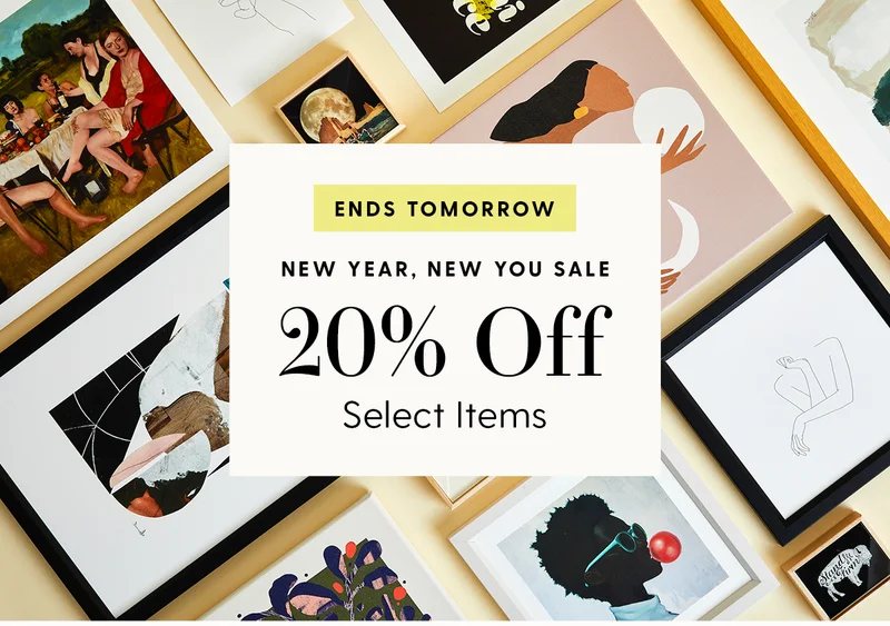 Ends Tommorrow | New Year, New You Sale | 20% Off Select Items