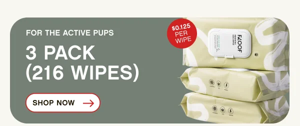 Floof Renewing Wipes 3 Pack