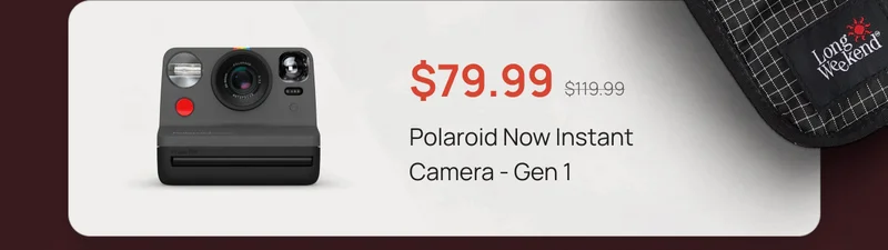 Polaroid Now Instant Camera