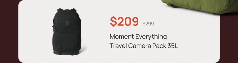 Everything Travel Camera Pack 35L