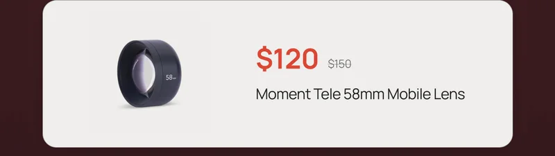 58mm Tele Lens