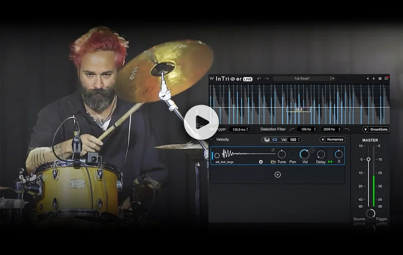 InTrigger Live β Real-Time Drum Replacement for Live Sound