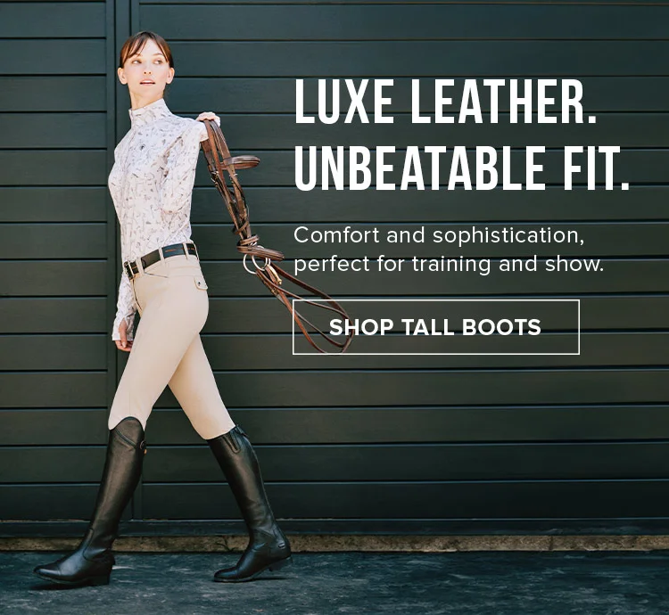 LUXE LEATHER. UNBEATABLE FIT. | SHOP TALL BOOTS