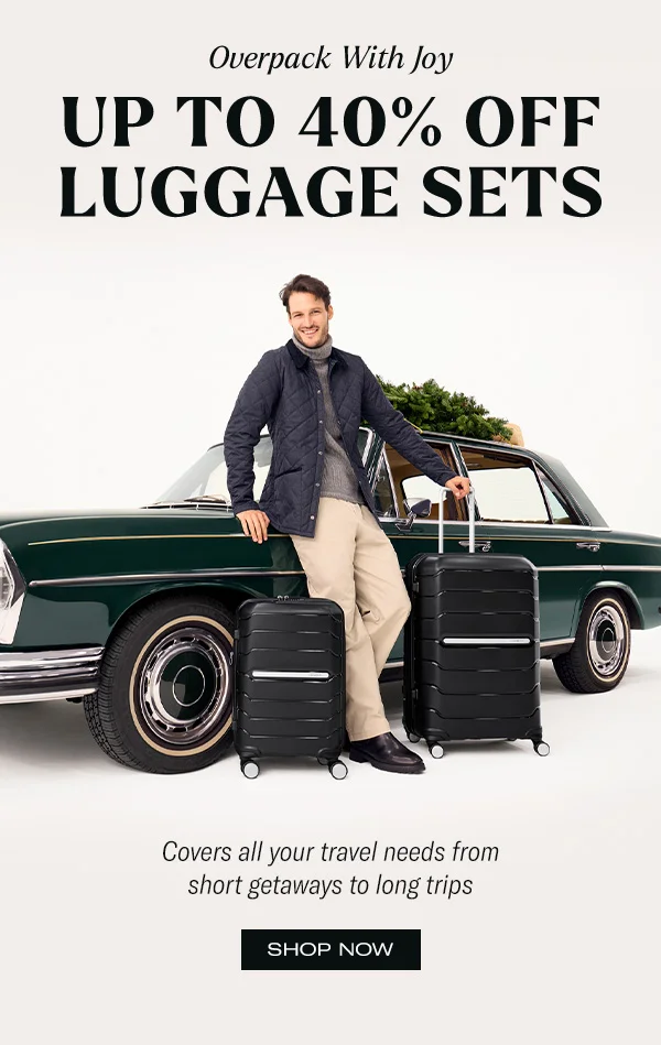 30% Off Luggage Sets