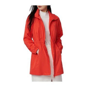 Bernardo Anorak Rain Coat with Drawstring Waist