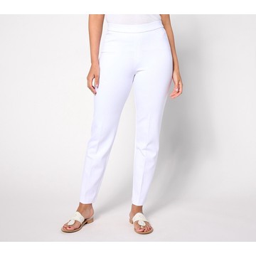GRAVER Susan Graver Regular Status Stretch Straight Leg Ankle Pants