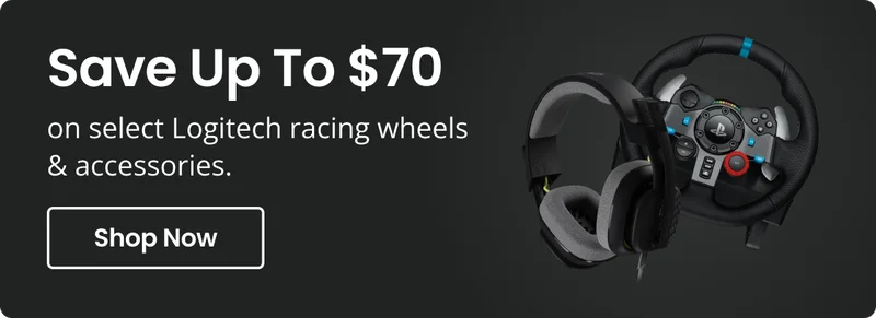 Save Up To $70 on select Logitech racing wheels & accessories. Shop Now