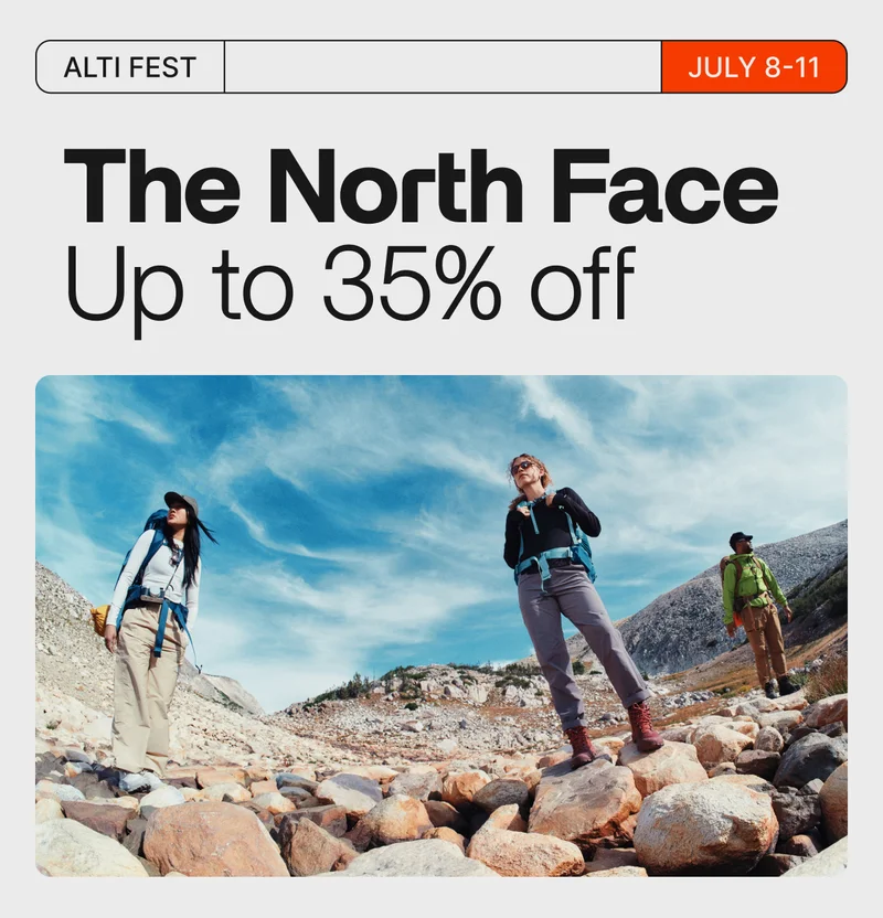 Save big on The North Face
