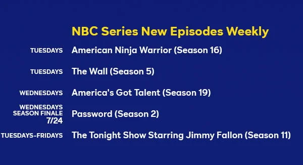 See what's new in July