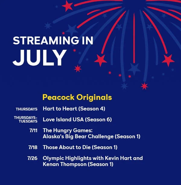 See what's new in July