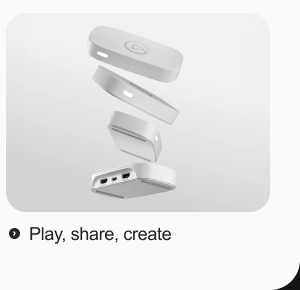 Play, share, create
