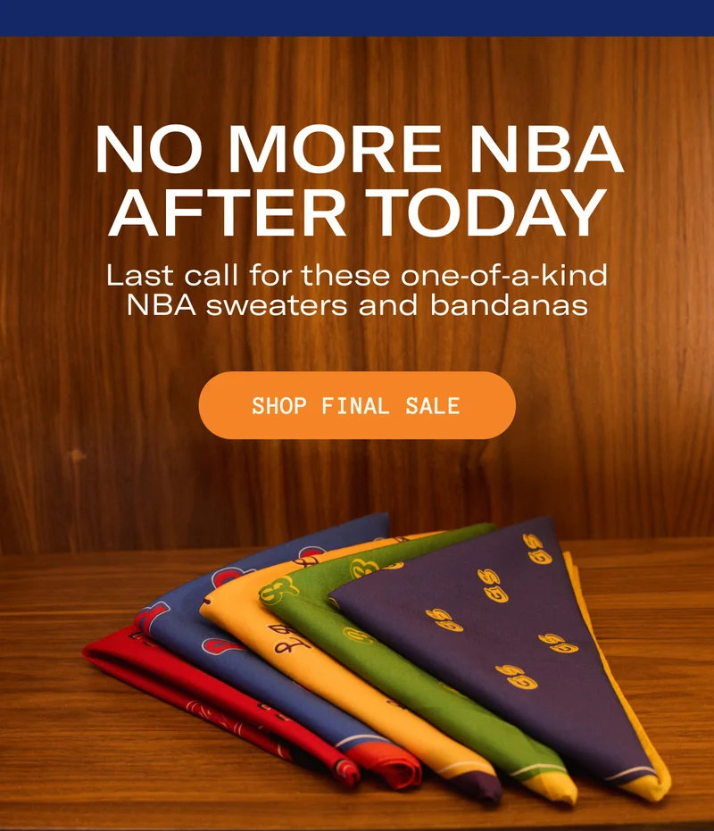 ALL OUR NBA MERCH IS PRICED TO GO