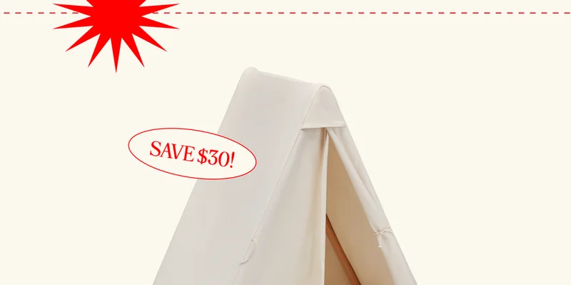 The Play Tent. SAVE $30! Shop Now