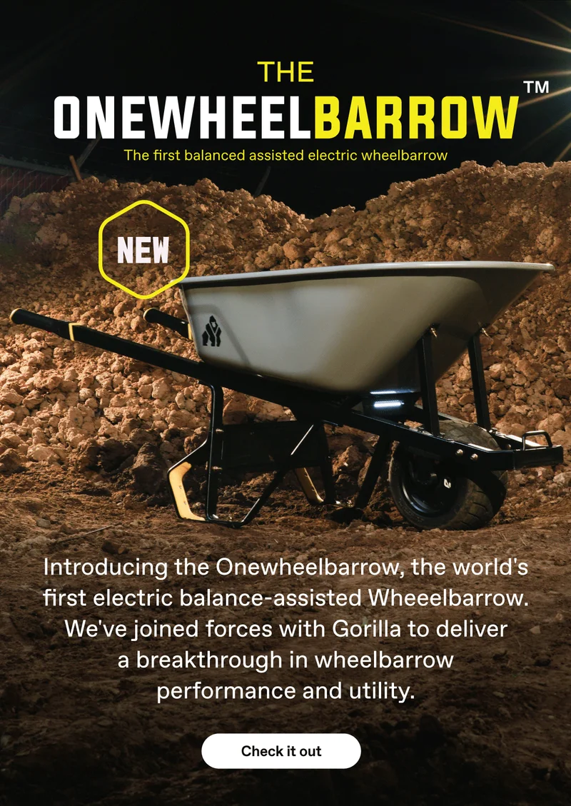 Introducing the Onewheelbarrow