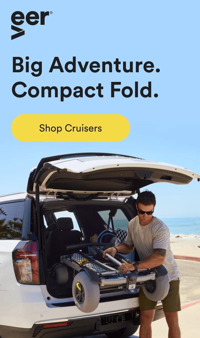 big adventure. compact fold. - shop cruisers