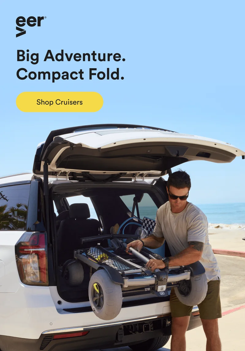 big adventure. compact fold. - shop cruisers