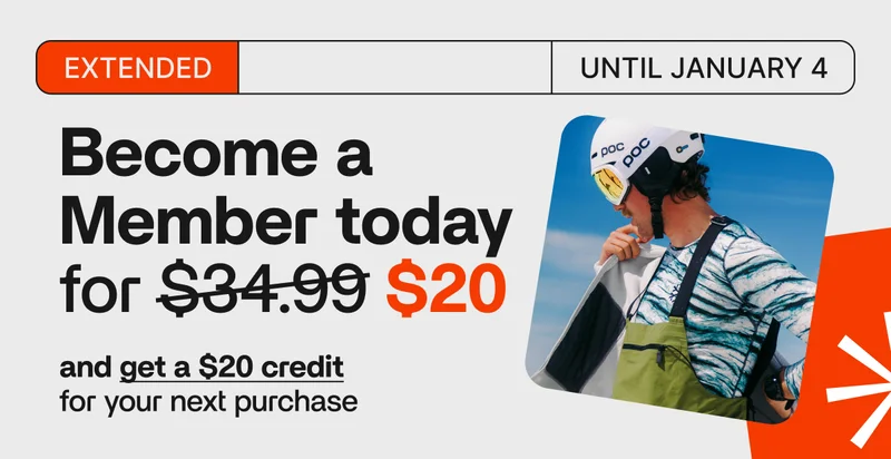 Become a member for $20 and receive $20 for your next purchase.