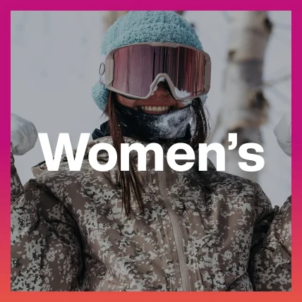 Women's Burton Reserve Jacket in a camo print with the headline Women's