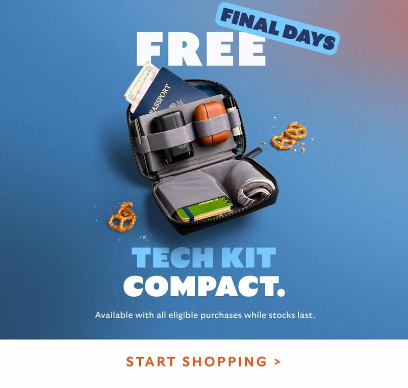 FREE TECH KIT COMPACT. Final days!