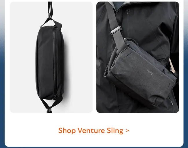 Unzip the unexpected. Those zippers at each end aren’t just for show. They allow ultra-wide, unobstructed access to a spacious interior, which expands when you’re carrying more, or self-compresses flatter to the body when you’re carrying less