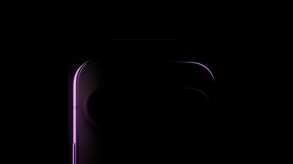 the dark outline of a smartphone