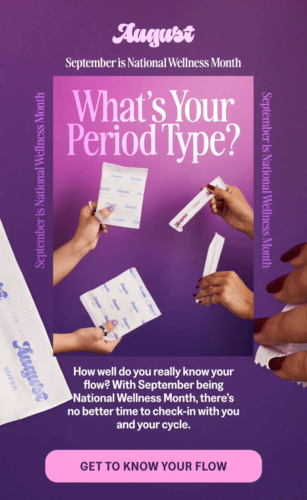 What's Your period Type? [GET TO KNOW YOUR FLOW]