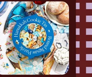 Hanukkah Cookie Tin