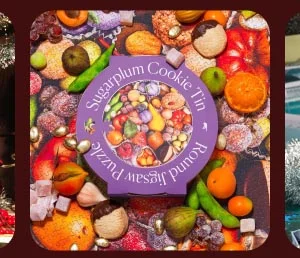 Sugarplum Cookie Tin