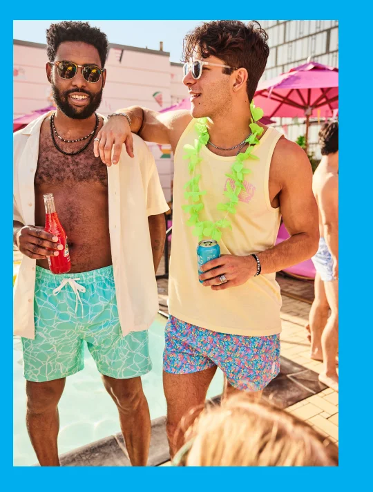 Classic Swim Trunk: The Pool Parties 5.5"