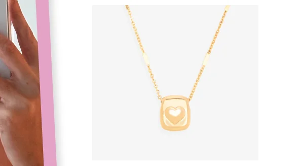 Puffy Heart Pendant
