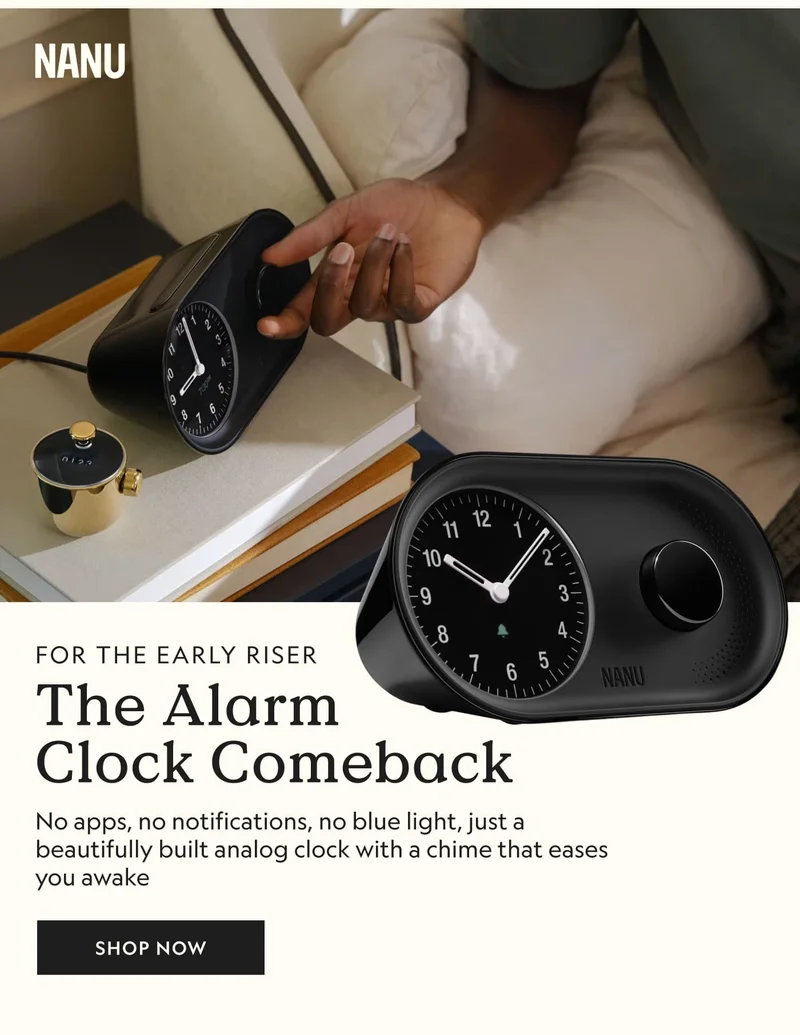 Shop The Alarm Clock Comeback