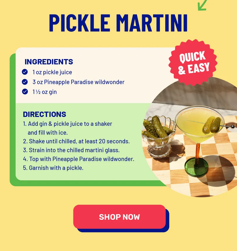 Pickle Martini