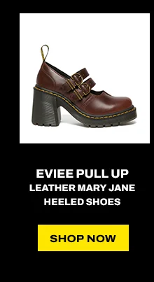 Eviee Pull Up Leather Mary Jane Heeled Shoes
