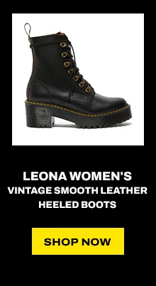 LEONA WOMEN'S VINTAGE SMOOTH LEATHER HEELED BOOTS