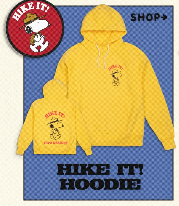 Topo Designs x TSPTR Hike It Hoodie