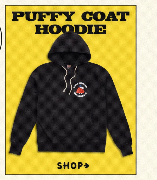 Shop Topo Designs x TSPTR Puffy Coat Hoodie