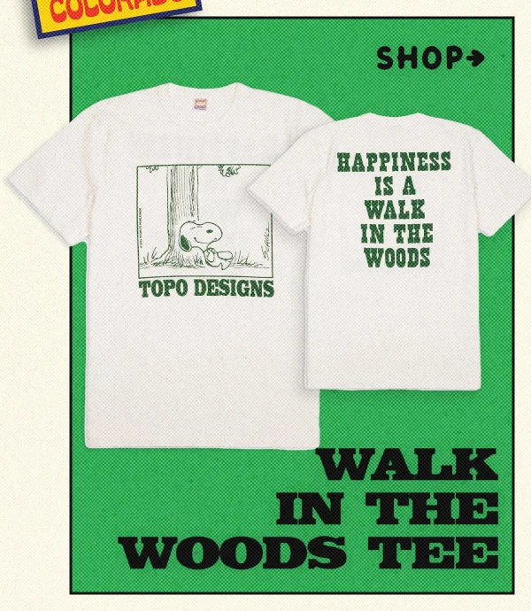 Topo Designs x TSPTR Walk Tee