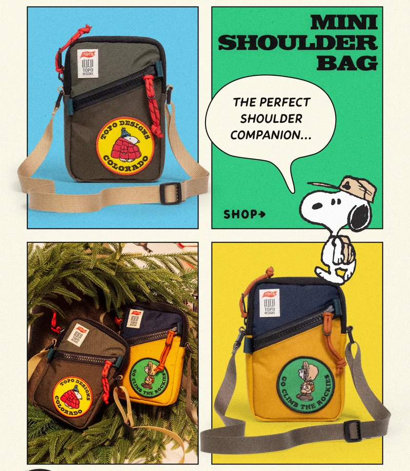 SHOP Topo Designs x TSPTR Mini Shoulder Bag