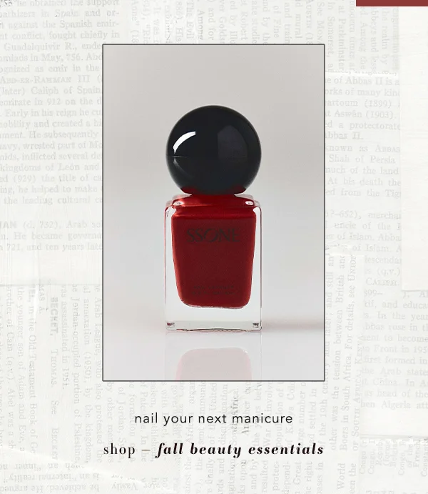 nail your next manicure, shop fall beauty essentials