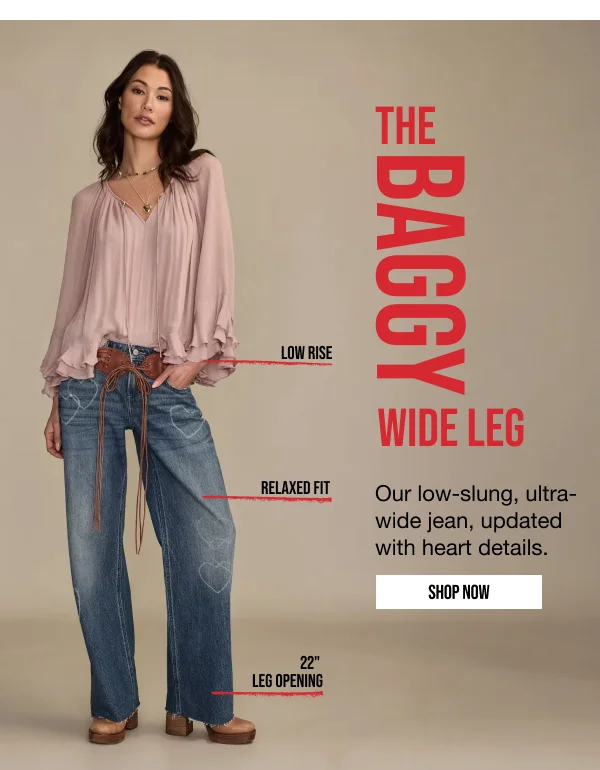 The Baggy Wide Leg Shop Now