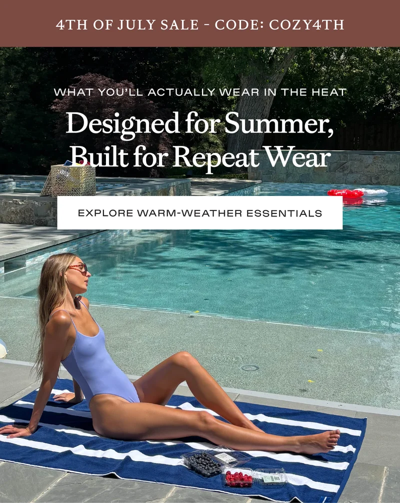 4th of July Sale - CODE: COZY4TH