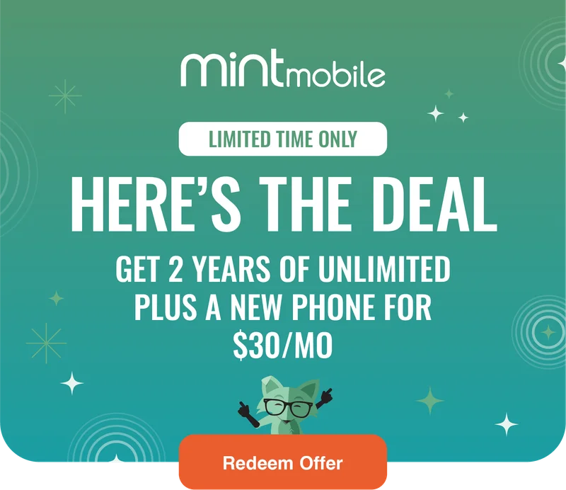 Limited Time Only - Here's the Deal, Get 2 years of Unlimited plus a new phone for $30/mo