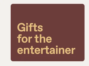 Gifts for the entertainer