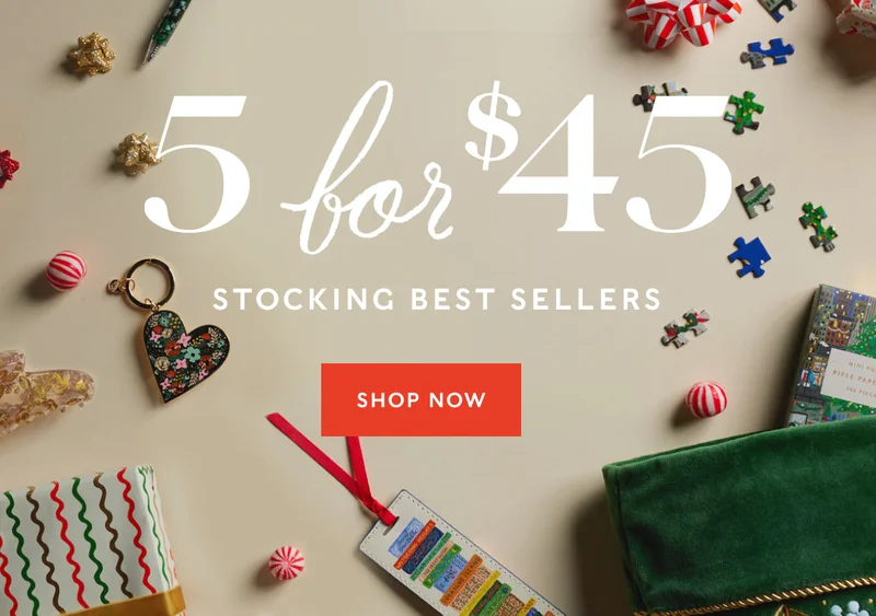 5 for $45 Stocking Stuffers