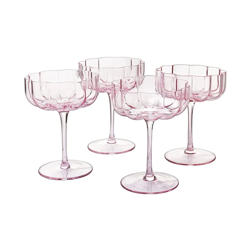 Image of Flower Champagne Coupe