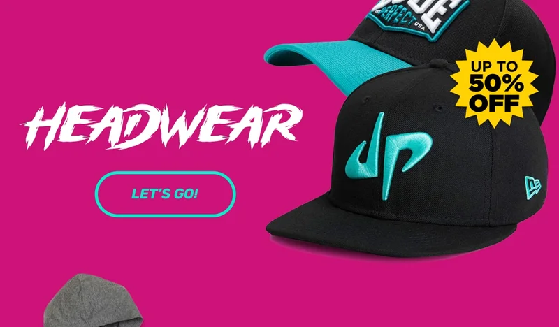 Up to 50% Off Headware