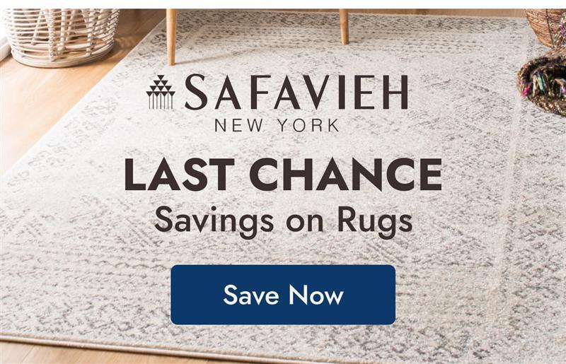 Safavieh: Last Chance Savings on Rugs