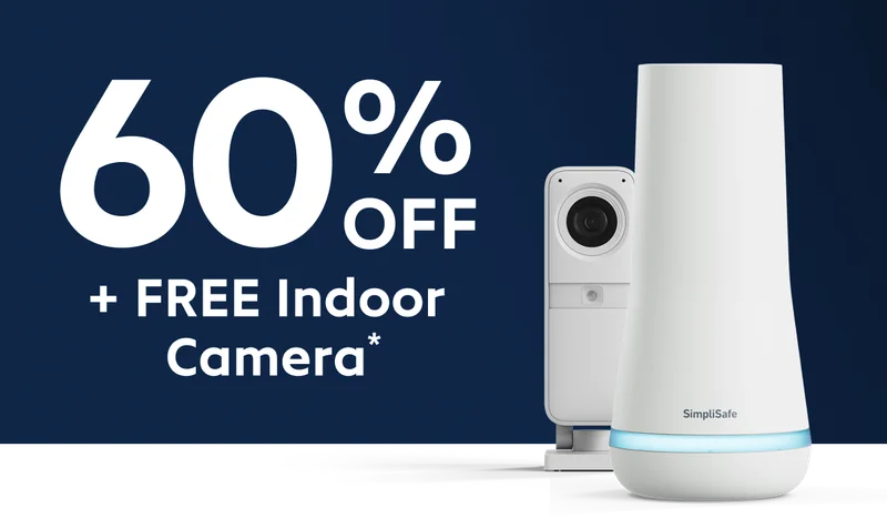 60% off + FREE Indoor Camera*