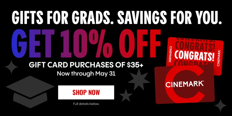 GIFTS FOR GRADS. SAVINGS FOR YOU. | GET 10% OFF GIFT CARD PURCHASES OF $35+ | Now through May 31 | SHOP NOW >